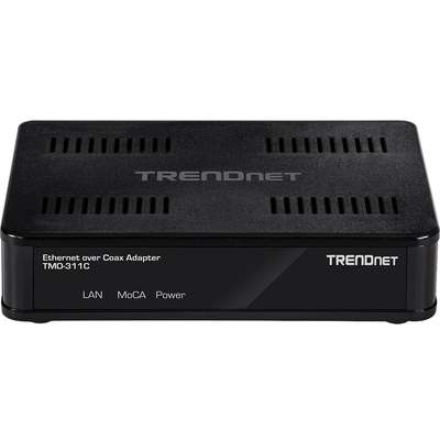 TRENDnet MoCA 2.0 Ethernet over Coax Adapter (2-Pack)