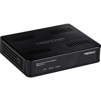 TRENDnet MoCA 2.0 Ethernet over Coax Adapter (2-Pack)