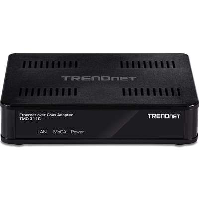 TRENDnet MoCA 2.0 Ethernet over Coax Adapter (2-Pack)