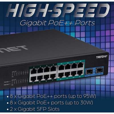 TRENDnet 18-Port Gigabit 4PPoE Switch