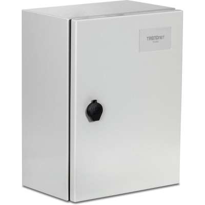 TRENDnet Outdoor IP66 Steel Enclosure With Lockable Hinged Door