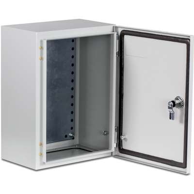 TRENDnet Outdoor IP66 Steel Enclosure With Lockable Hinged Door