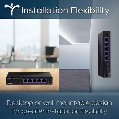 TRENDnet 5-Port Unmanaged 2.5G Switch