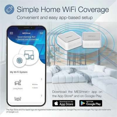 TRENDnet AC1200 Dual Band WiFi EasyMesh Kit (2-Pack)