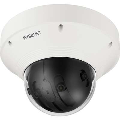 Hanwha Techwin America WN7 Panoramic Multi-Sensor Camera, 180§ view, (2MP x 4 Sensors) 7.3MP @ 30FPS
