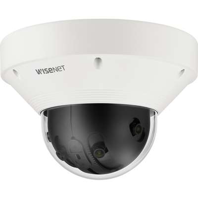 Hanwha Techwin America WN7 Panoramic Multi-Sensor Camera, 180§ view, (2MP x 4 Sensors) 7.3MP @ 30FPS