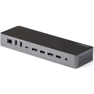 StarTech.com Thunderbolt 3 Dock/USB-C Dock - Dual 4K DP/HDMI, 1x8K - 96W PD