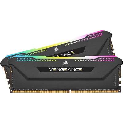 Corsair Vengeance RGB Pro SL 32GB DDR4 Desktop Memory - Black