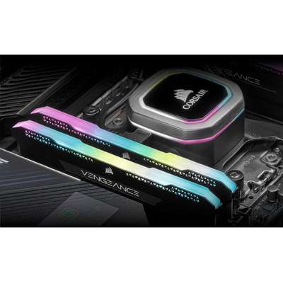 Corsair Vengeance RGB Pro SL 32G DDR4 Desktop Memory - Black