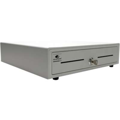 APG Cash Drawer Arlo 16" CAD, 4X5, MultiPro Cable, White