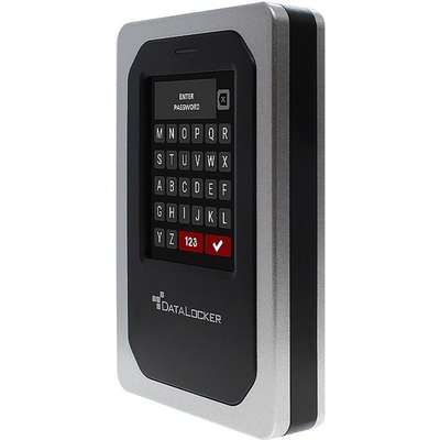 DataLocker DL4 FE 500 GB Portable Hard Drive - External - TAA Compliant