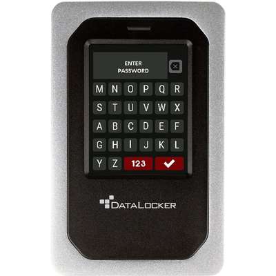 DataLocker DL4 15.3TB Encrypted Essd Fips 140-2 TAA USB C & USB 3.0