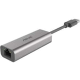 Asus Network USB-C2500 USB Type-A 2.5G Base-T Ethernet Adapter with backward