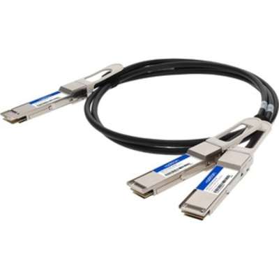 AddOn Dell DAC-Q56DD-2Q56-2M Comp TAA 400G-CU QSFP-DD/2XQSFP56 DAC 2M