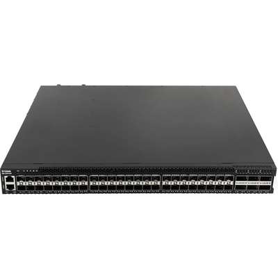 D-Link Systems 54-Port 10GBE SFP+ Managed Switch Inc 6 100G QSFP28PORTS