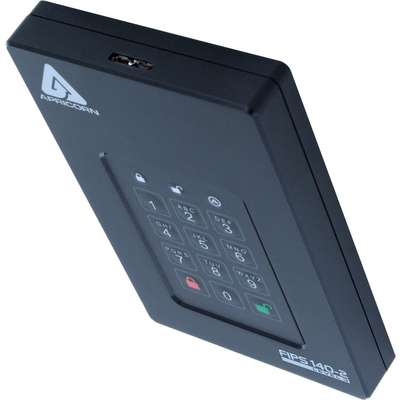 Apricorn 20TB Aegis Fortress L3 SSD USB 3.0 Fips Validated Hardware Encrypted