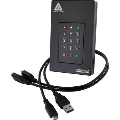 Apricorn 20TB Aegis Fortress L3 SSD USB 3.0 Fips Validated Hardware Encrypted