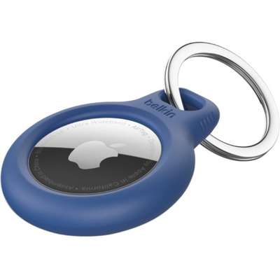 Belkin Secure Holder with Key Ring for Airtag - Blue