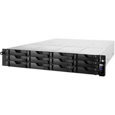 Asustor Lockerstor 12-Bay Rackmount NAS Quad-Core 8GB 2.5GBE USB 3.2 2PSU