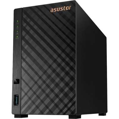 Asustor Drivestor 2-Bay NAS Enclosure Quad-Core 1GB Ram 2.5GBE USB3.2