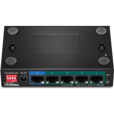 TRENDnet 5-Port Gigabit PoE+ Switch (60W)
