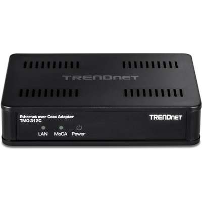 TRENDnet MoCA 2.5 Ethernet over Coax Adapter