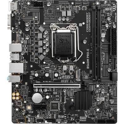 MSI MB B560M Pro-E B560 SOCKET1200 MAX64GB DDR4 PCIE HDMI MATX