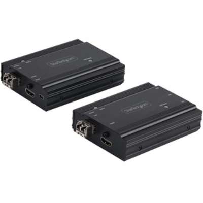 StarTech.com 4K HDMI USB KVM Extender over Fiber - TX/RX Kit with SFPs incl.