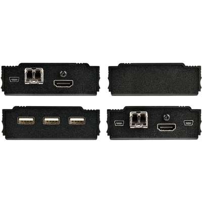 StarTech.com 4K HDMI USB KVM Extender over Fiber - TX/RX Kit with SFPs incl.