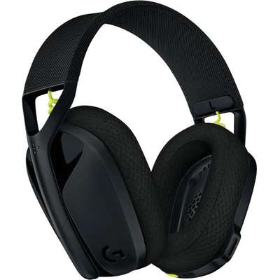 Logitech G435 Ultra-light Wireless Bluetooth Gaming Headset (Black and Neon Yellow)