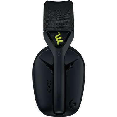 Logitech G435 Ultra-light Wireless Bluetooth Gaming Headset (Black and Neon Yellow)