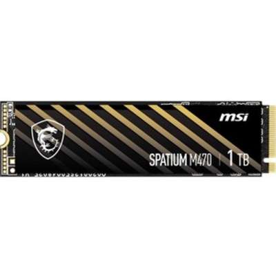 MSI Spatium M470 NVMe M.2 1TB PCIE GEN4 READ5000MB/S WRITE4400MB/S