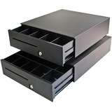 APG Cash Drawer S100 HiD USB Black 1616 5 Bill 5 Coin Til W CAB A1 Key