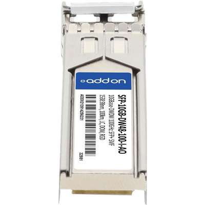 AddOn MSA & TAA Comp XCVR 100KM 10G-DWDM SFP+ LC SMF 1538.98NM