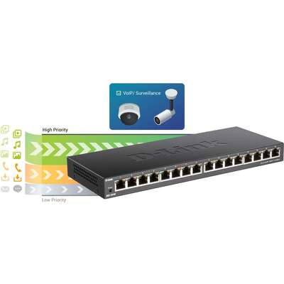D-Link Systems 16 Port GIG Switch