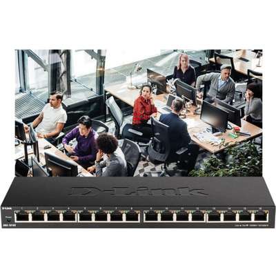 D-Link Systems 16 Port GIG Switch