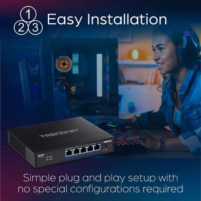 TRENDnet 5-Port 10G Switch