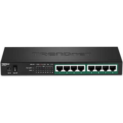 TRENDnet 8-Port Gigabit PoE+ Switch (65W)