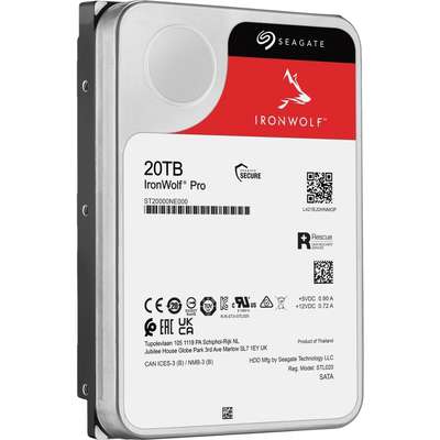Seagate Ironwolf Pro 20TB SATA 6Gb/s Hard Disk Drive