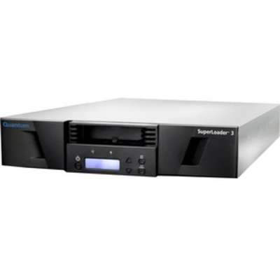 Quantum Superloader 3, One LTO-9HH Tape Drive, Model C, 16 Slots, 12GB/S SAS, Rackmount