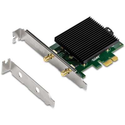 TRENDnet AX3000 Wireless Dual Band & Bluetooth 5.2 (Class 2) PCIe Adapter