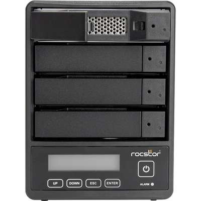Rocstor Rocpro U35 RAID-72TB 4X18TB 72K USB 3.2 Gen 2 5 GBPS-RAID 0 5 JBOD