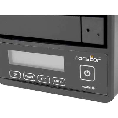Rocstor Rocpro U35 RAID-72TB 4X18TB 72K USB 3.2 Gen 2 5 GBPS-RAID 0 5 JBOD
