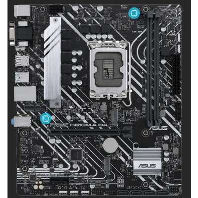 ASUS Prime H610M-A D4-CSM Lga 1700 Intel 12TH Gen MicroATX Motherboard