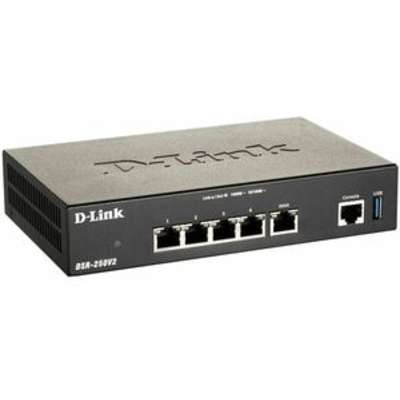 D-Link Systems Services Router, 8 Gigabit Ports, 1 WAN, VPN, SS