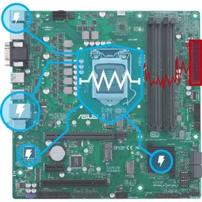 ASUS Pro B660M-C D4-CSM Lga 1700 Micro-ATX Commercial PCIE 4.0DDR4