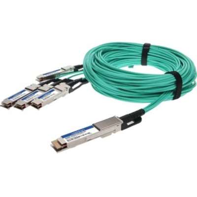 AddOn MSA & TAA Compliant DAC 400GBASE QSFP-DD/4XQSFP56 Pam-4 4M