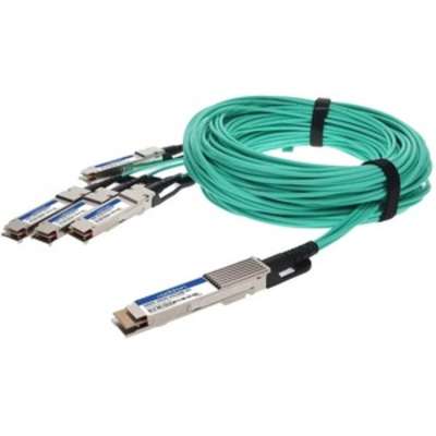 AddOn MSA & TAA Compliant DAC 400GBASE QSFP-DD/4XQSFP56 Pam-4 45M