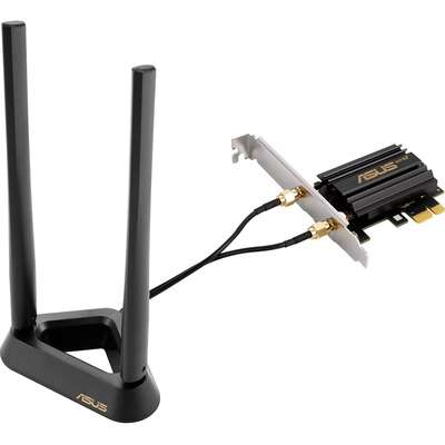 Asus NT Pce-AXE58BT WiFi 6E PCI-E Adapter with 2 External antennas