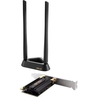 Asus NT Pce-AXE58BT WiFi 6E PCI-E Adapter with 2 External antennas